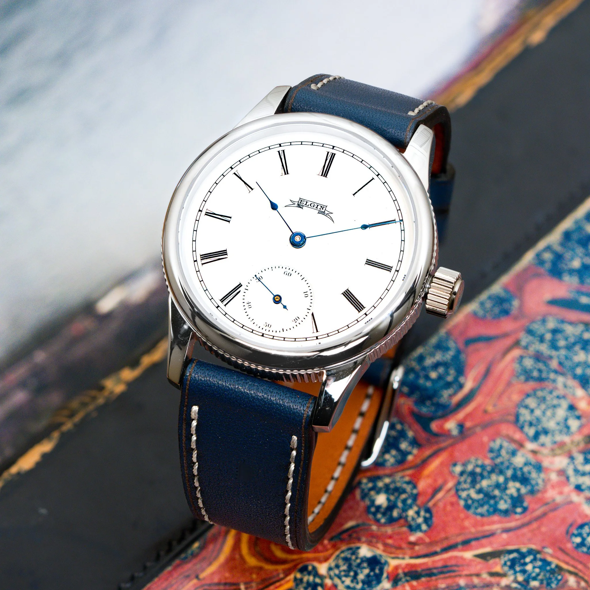 Elgin pocket watch conversion — Frett & Co Clockworks